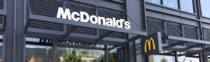 Exterior of Chicago McDonald's