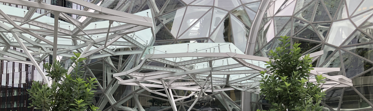 Amazon Spheres Exterior