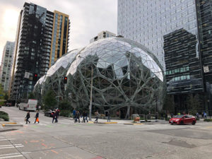 Amazon Spheres Exterior