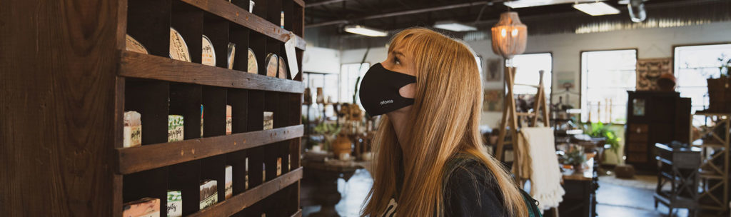 Person Shopping in a Retail Store