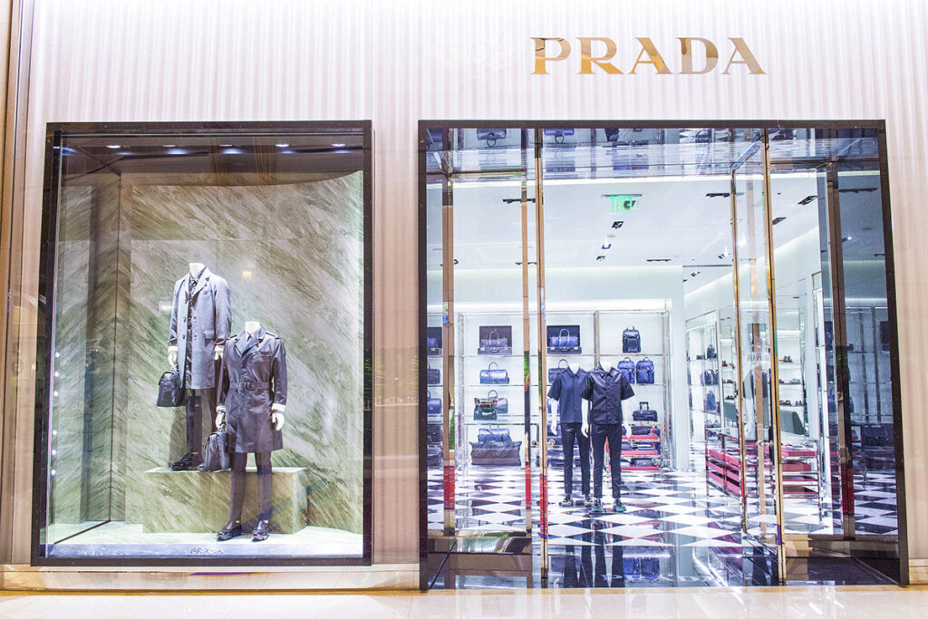 prada storefront